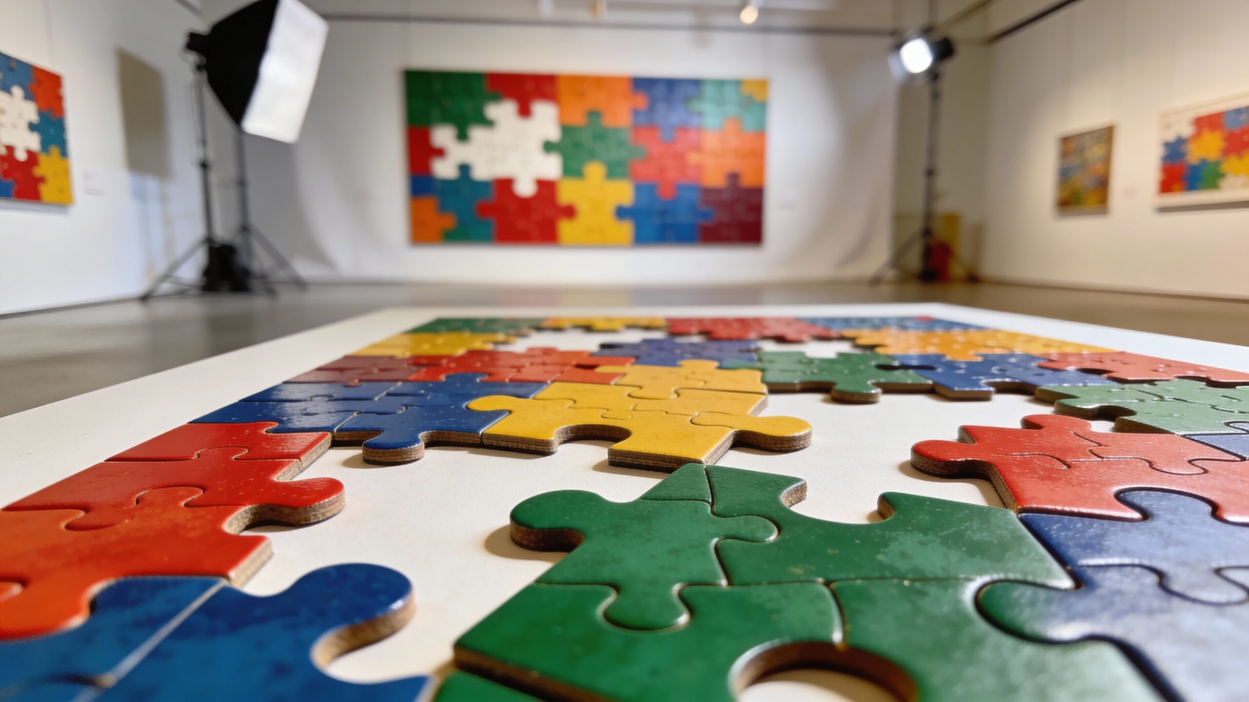 Artistic Puzzle Designs